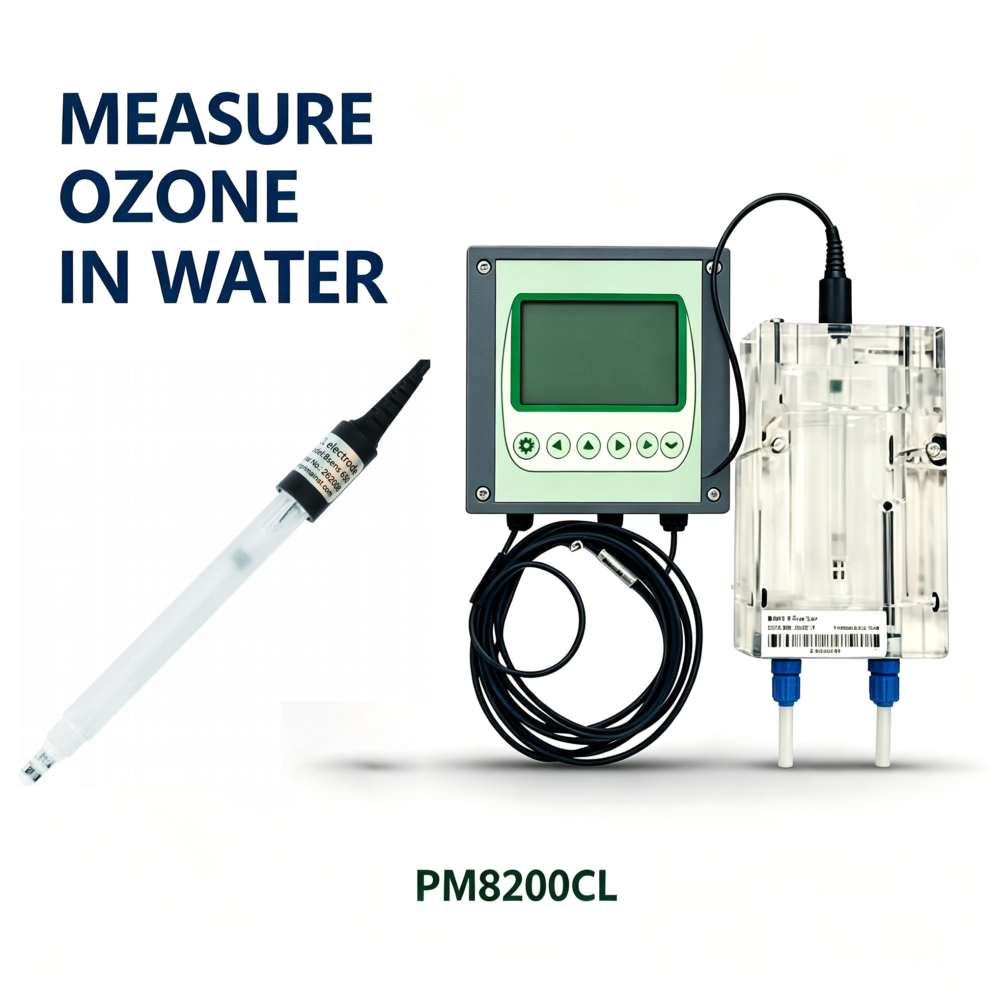 PM8200CL Dissolved Ozone Controller with Bsen650 Ozone Sensor, Online Water Ozone Detector for Water Treatment,Guangzhou Dnwell Machinery Co., ltd,PM8200CL Dissolved Ozone Controller with Bsen650 Ozone Sensor, Online Water Ozone Detector for Water Treatment