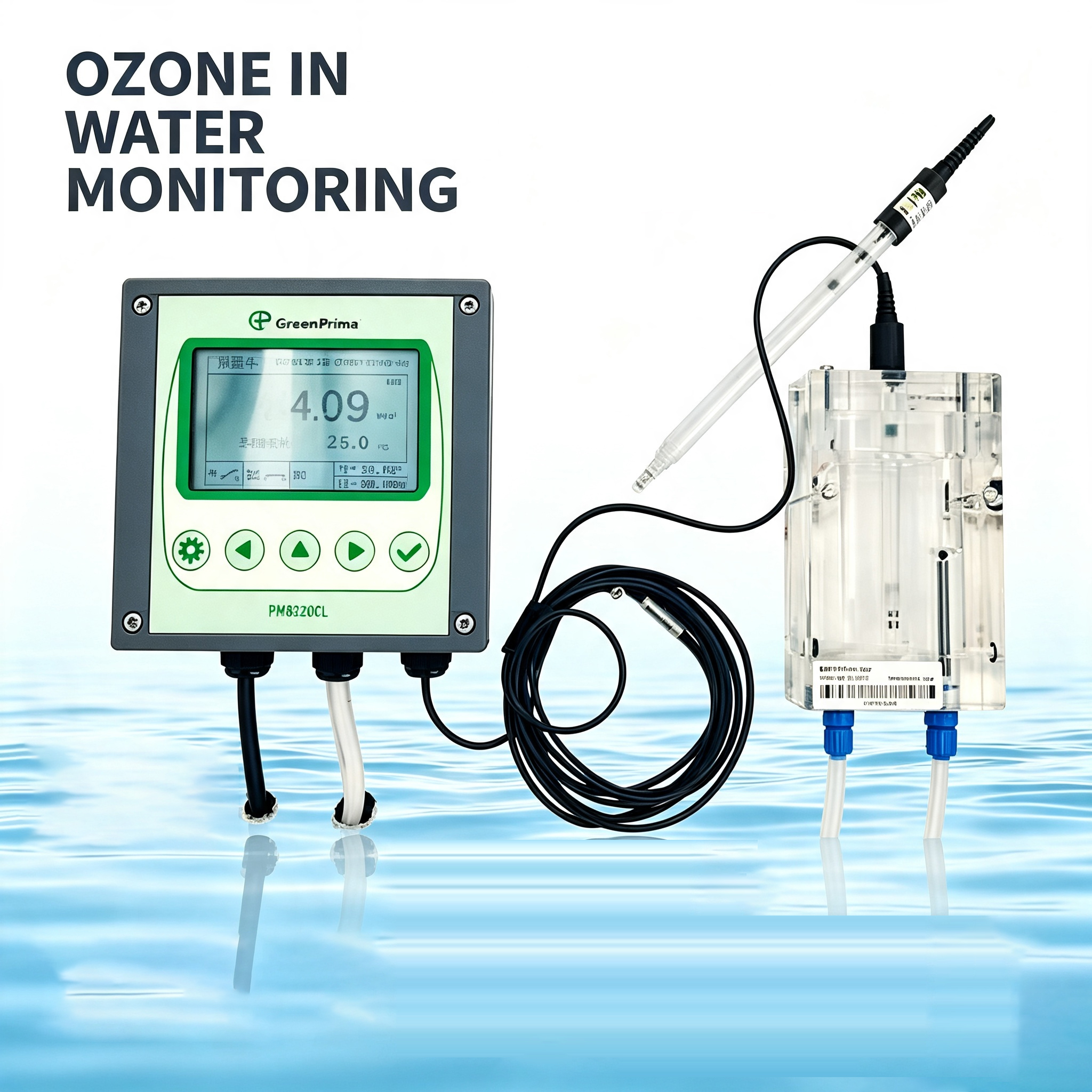 PM8200CL Dissolved Ozone Controller with Bsen650 Ozone Sensor, Online Water Ozone Detector for Water Treatment,Guangzhou Dnwell Machinery Co., ltd,PM8200CL Dissolved Ozone Controller with Bsen650 Ozone Sensor, Online Water Ozone Detector for Water Treatment