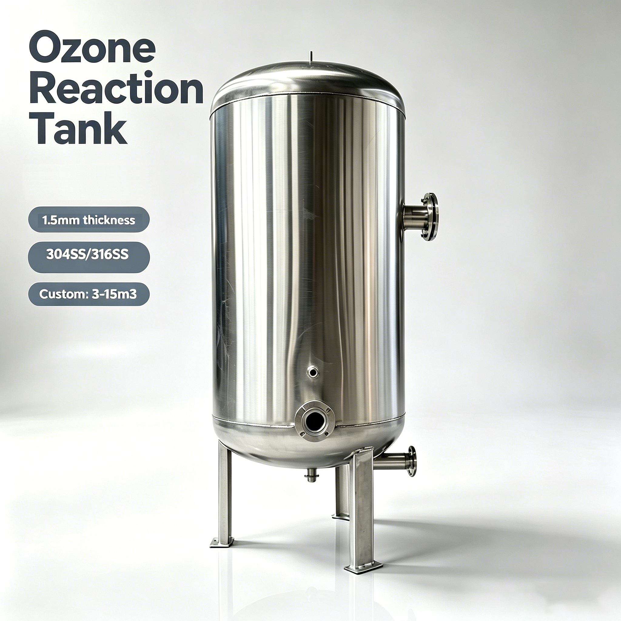 3-15m3 Ozone Reaction tank for Water Treatment Ozone Generator Industrial Ozone Generator Water Ozone Mixing tank,Guangzhou Dnwell Machinery Co., ltd,3-15m3 Ozone Reaction tank for Water Treatment Ozone Generator Industrial Ozone Generator Water Ozone Mixing tank