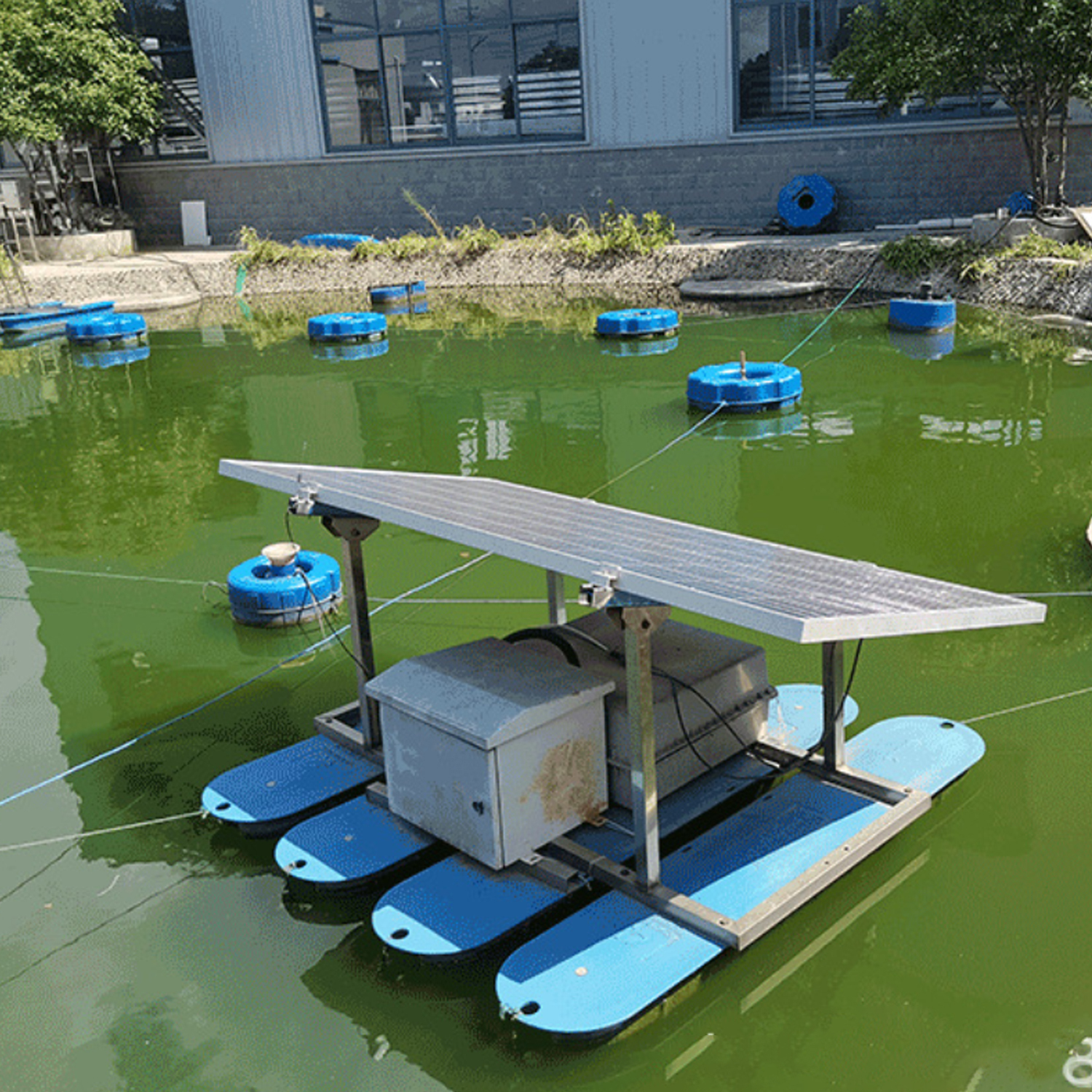 Solar Powered Floating Fountain Aerator, Water Circulation & Oxygen Increasing Machine for River Lake Pond,Guangzhou Dnwell Machinery Co., ltd,Solar Powered Floating Fountain Aerator, Water Circulation & Oxygen Increasing Machine for River Lake Pond