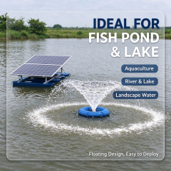 Solar Powered Floating Fountain Aerator, Water Circulation & Oxygen Increasing Machine for River Lake Pond,Guangzhou Dnwell Machinery Co., ltd,Solar Powered Floating Fountain Aerator, Water Circulation & Oxygen Increasing Machine for River Lake Pond