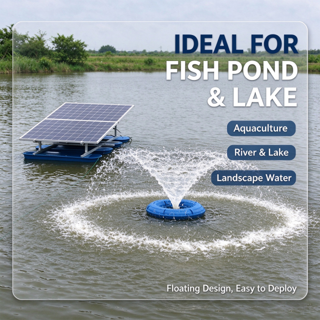 Solar Powered Floating Fountain Aerator, Water Circulation & Oxygen Increasing Machine for River Lake Pond,Guangzhou Dnwell Machinery Co., ltd,Solar Powered Floating Fountain Aerator, Water Circulation & Oxygen Increasing Machine for River Lake Pond