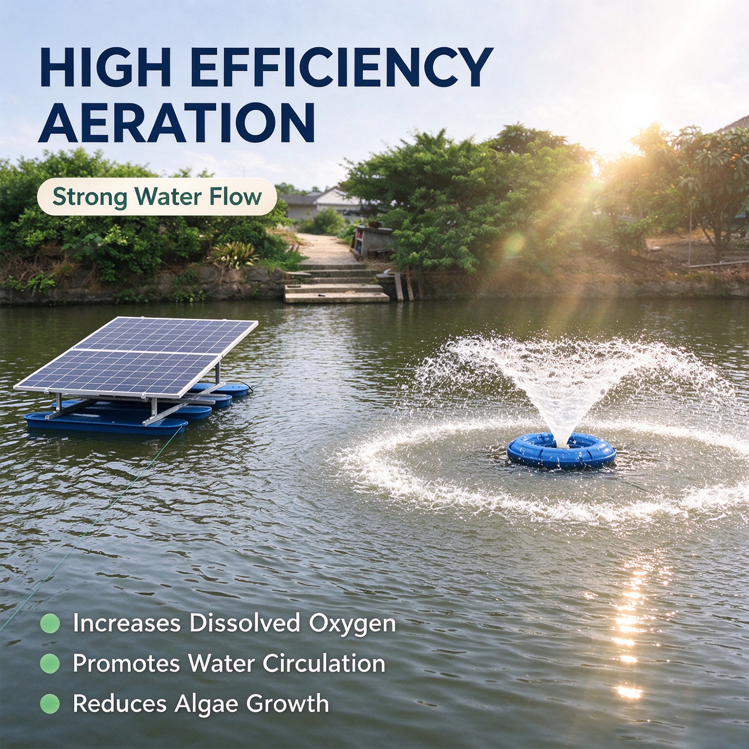 Solar Powered Floating Fountain Aerator, Water Circulation & Oxygen Increasing Machine for River Lake Pond,Guangzhou Dnwell Machinery Co., ltd,Solar Powered Floating Fountain Aerator, Water Circulation & Oxygen Increasing Machine for River Lake Pond