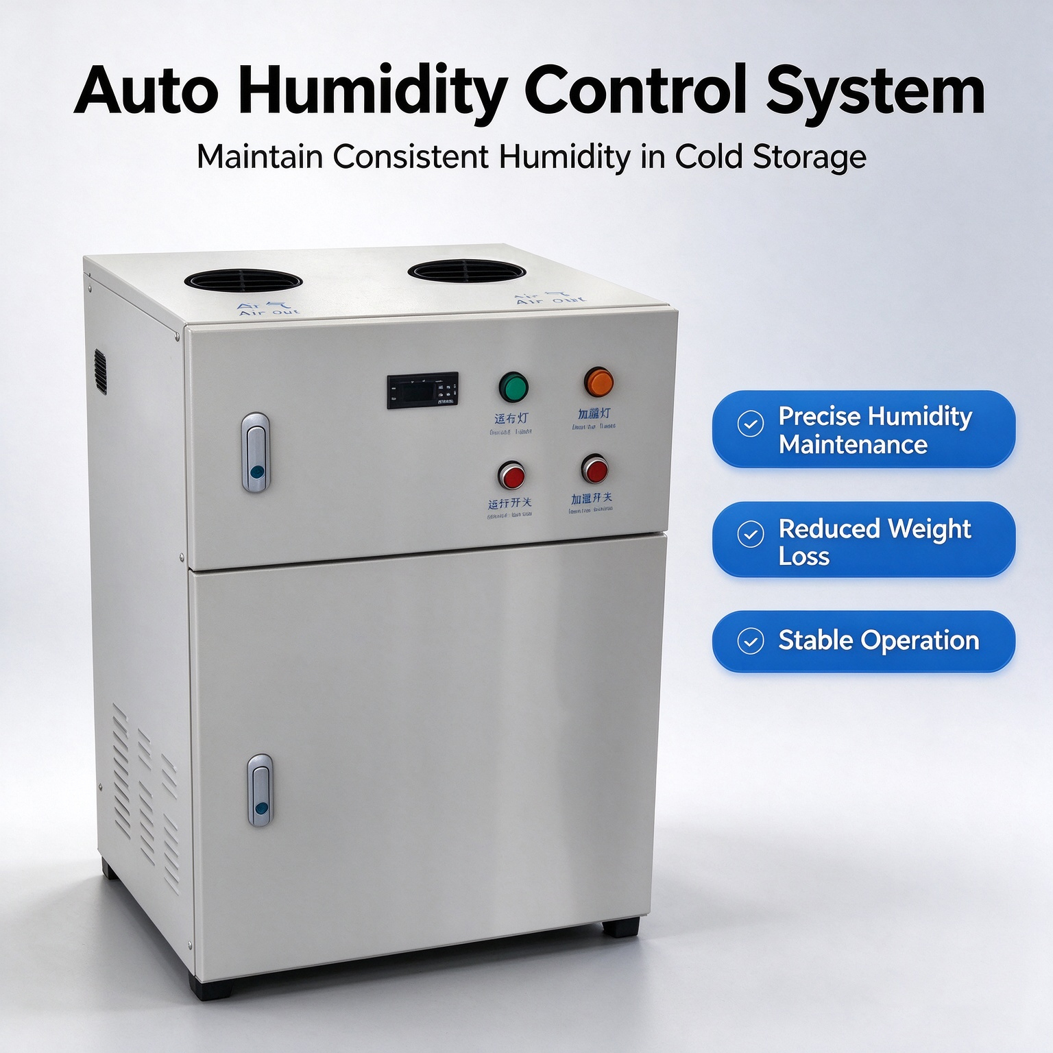 Low Temperature Ultrasonic Humidifier for Cold Room & Cold Storage Humidity Maintenance,Guangzhou Dnwell Machinery Co., ltd,Low Temperature Ultrasonic Humidifier for Cold Room & Cold Storage Humidity Maintenance