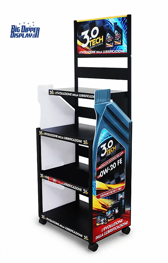 Modular Structural Details of Display Rack