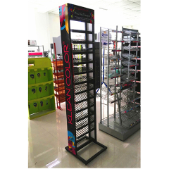 BDD-NA11 Best sale 12 tiers cosmetic store nail polish display rack, Nail Varnish sale stand, Gel Polish display floor stand