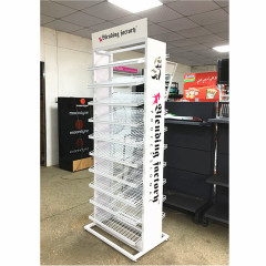 BDD-NA05 Metal Nail Polish Display Rack – 10-Tier Product Display Stand