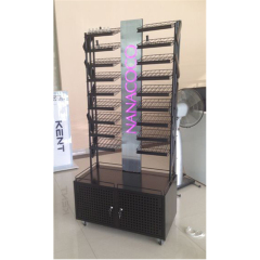 BDD-NA17 Metal Material Nail Art Polish Rack Nail Polish display floor stand
