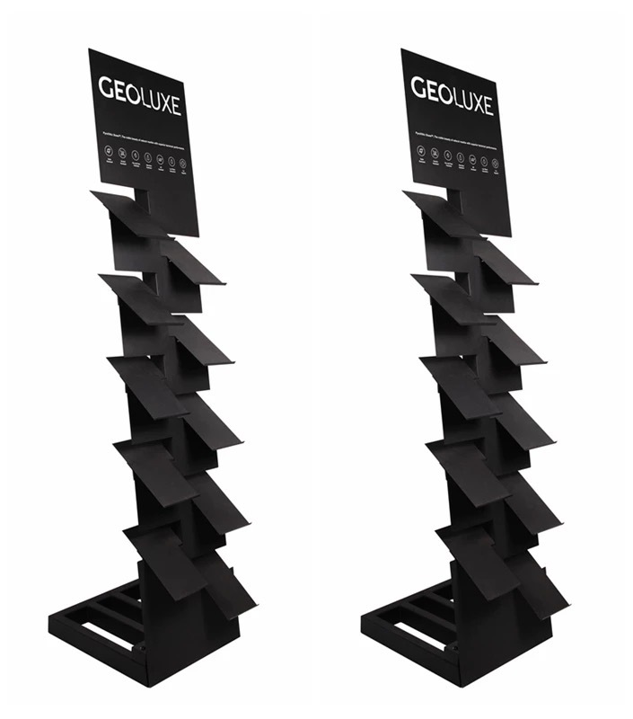 BDD-ST08 Stone Quartz Display Rack – Granite Marble Product Display Stand