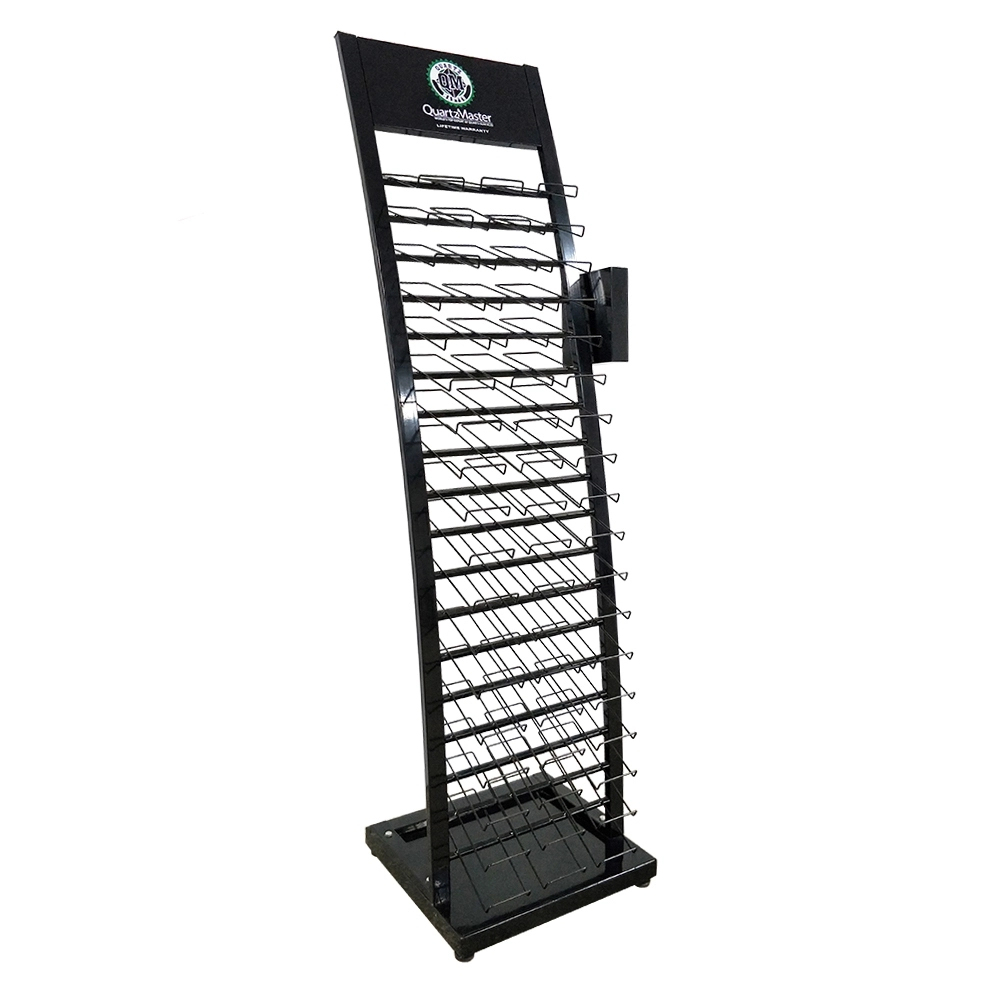 BDD-ST02 Custom Marble Metal Quartz Stone Ceramic Stand Floor Tile Display Rack