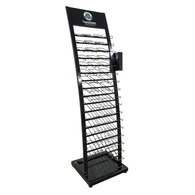 BDD-ST02 Custom Marble Metal Quartz Stone Ceramic Stand Floor Tile Display Rack