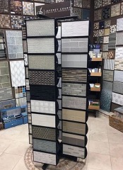 BDD-ST18 Quartz Stone Sample Stand / Tile Rack Display