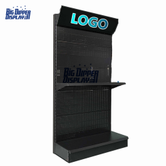 PB26 metal pegboard hardware tool display rack hardware display pegboard tools display stand