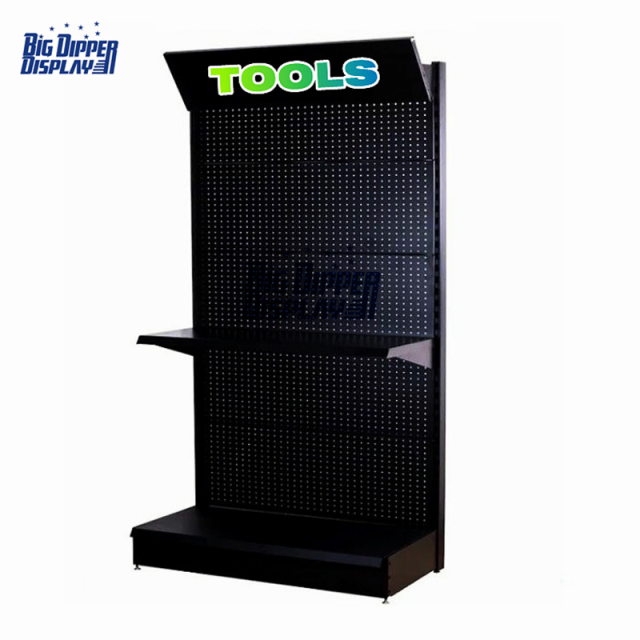 PB26 metal pegboard hardware tool display rack hardware display pegboard tools display stand