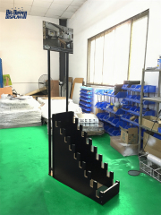 BDD-WF12 wooden floor flooring display rack for 9 hardwood floors