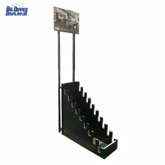 BDD-WF12 wooden floor flooring display rack for 9 hardwood floors