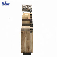 BDD-WF12 wooden floor flooring display rack for 9 hardwood floors