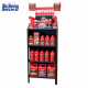 BDD-OL26 Car Parts Engine Oil Metal display stand car lubricant motor lubricating oil display rack for Auto repair shop