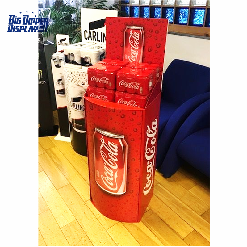 AL08 Hot Selling Automatic Vertical Vendor Energy Drink Display Stand With Custom Logo