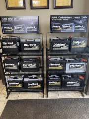 BDD-BA36 Heavy-Duty Car Battery Display Rack – Automotive Batteries Stand for Retail Stores
