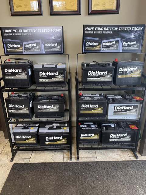BDD-BA36 Heavy-Duty Car Battery Display Rack – Automotive Batteries Stand for Retail Stores