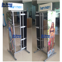 BDD-FF18 Wholesale Metal Slipper Display Stand Flip Flops Display Rack