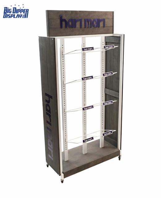 BDD-FF11 New Design Retail Steel Flip Flop Rack, Beach Slippers Display Stand with Custom Service