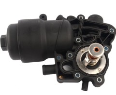 Oil Filter Housing W/Coolant Thermostat for Audi A6 A7 A8 Q5 Q7 VW Touareg 059115389P