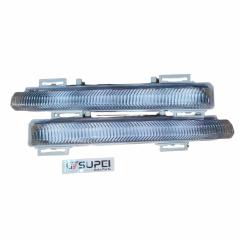 Front Bumper LED Daytime Running Light Lamp for Mercedes Benz A2049065401 A2049065501
