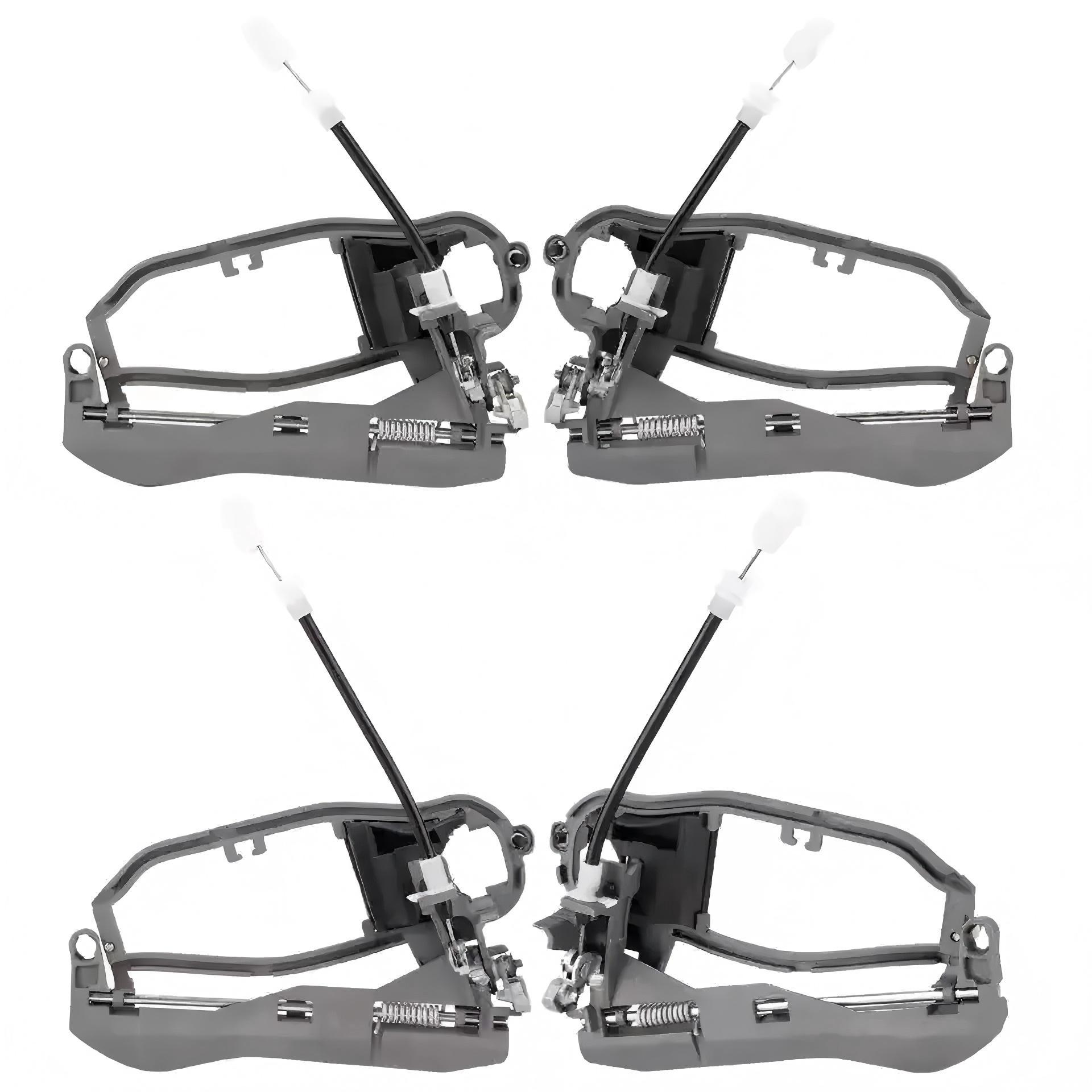 Outside Door Handle Carrier Set for BMW X5 E53 2000-2006 51218243615 51218243616  51228243635 51228243636