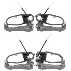 Outside Door Handle Carrier Set for BMW X5 E53 2000-2006 51218243615 51218243616  51228243635 51228243636
