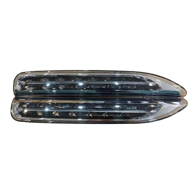 Front Bumper LED Daytime Running Light DRL OE 95863118100 95863118200 For Porsche Cayenne 958 2011-2014