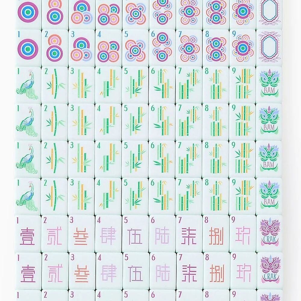 HXM American Mahjong Set 4layer Acrylic 160 Tiles,HXM,HXM American Mahjong Set 4layer Acrylic 160 Tiles