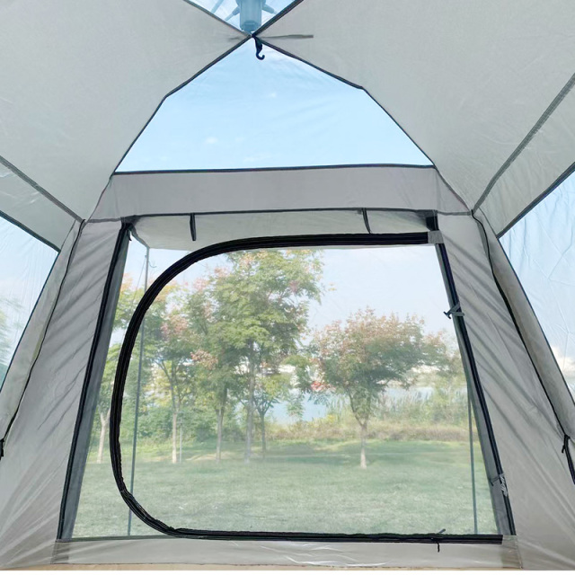 HXM 2 Person Pop Up Tent, 4-Sided Camping Tent with Awning for Outdoor Use,HXM,HXM 2 Person Pop Up Tent, 4-Sided Camping Tent with Awning for Outdoor Use