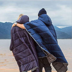 New Design Multifunctional 4 Season Sleeping Bag Poncho Coat Cloak Outdoor Camping Indoor Home Wearable Sleeping Bag,HXM,New Design Multifunctional 4 Season Sleeping Bag Poncho Coat Cloak Outdoor Camping Indoor Home Wearable Sleeping Bag