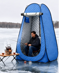 Factory Wholesale Pop Up Full Window Shower Tent, Steel Pole Silicone Cotton Floor Single & Double Size Portable Outdoor Toilet Tent,HXM,Factory Wholesale Pop Up Full Window Shower Tent, Steel Pole Silicone Cotton Floor Single & Double Size Portable Outdoor Toilet Tent