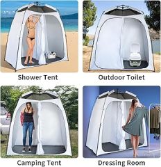 Factory Wholesale 2 Person Waterproof Shower Tent, Fiberglass Pole Wet-Dry Separate Outdoor Dressing Room,HXM,Factory Wholesale 2 Person Waterproof Shower Tent, Fiberglass Pole Wet-Dry Separate Outdoor Dressing Room