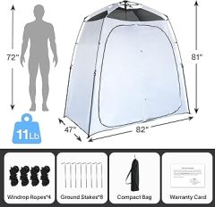Factory Wholesale 2 Person Waterproof Shower Tent, Fiberglass Pole Wet-Dry Separate Outdoor Dressing Room,HXM,Factory Wholesale 2 Person Waterproof Shower Tent, Fiberglass Pole Wet-Dry Separate Outdoor Dressing Room