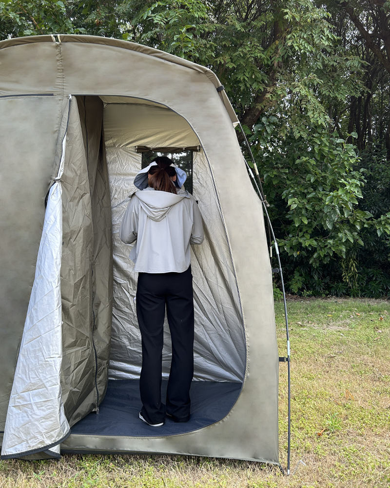 Large Space 213cm Waterproof Shower Tent | Fiberglass Pole Wet-Dry Separation Outdoor Changing Room For Camping Beach RV,HXM,Large Space 213cm Waterproof Shower Tent | Fiberglass Pole Wet-Dry Separation Outdoor Changing Room For Camping Beach RV
