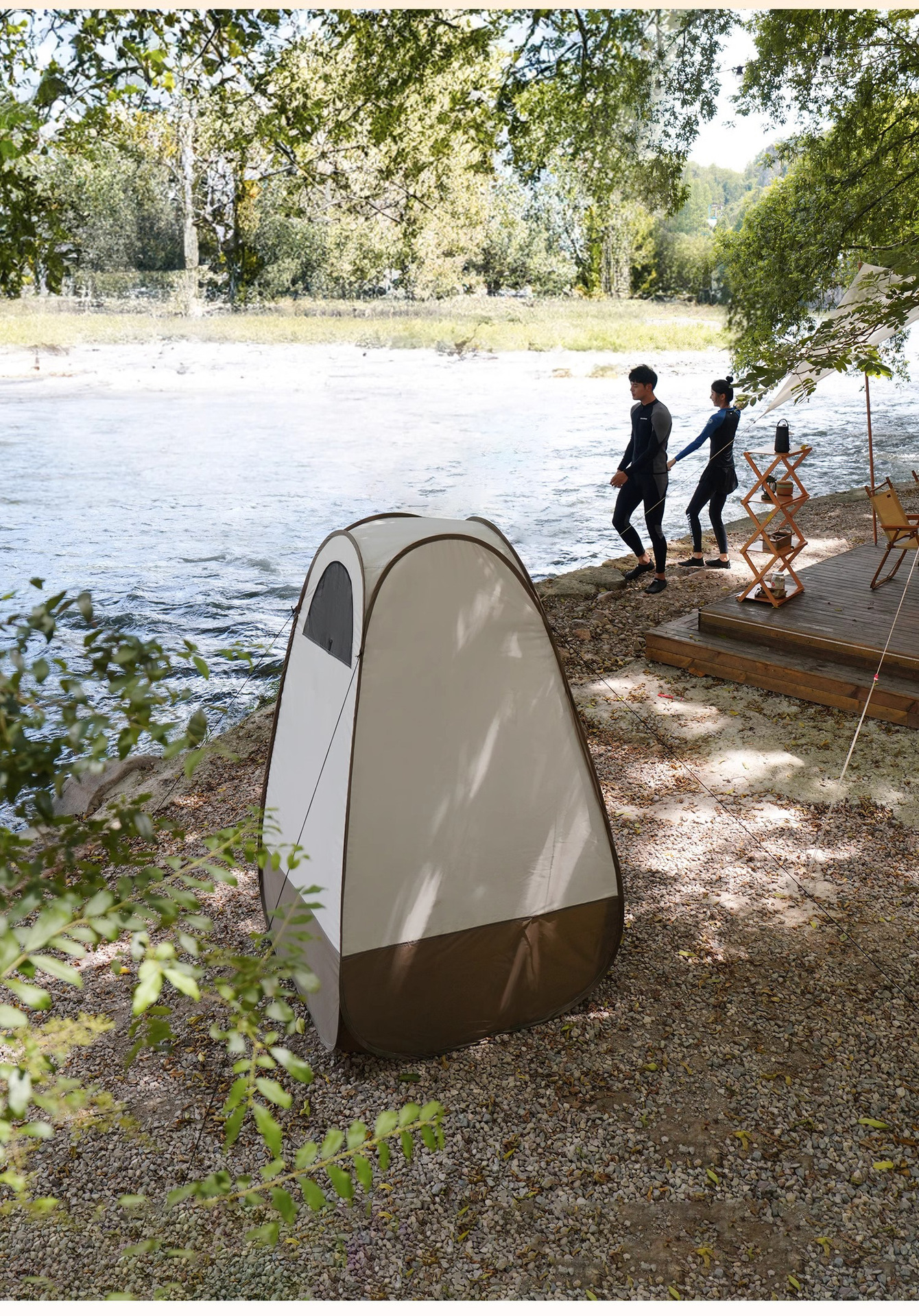 Waterproof Pop Up Privacy Tent, Instant Setup Outdoor Shower & Changing Room for Camping Trips,HXM,Waterproof Pop Up Privacy Tent, Instant Setup Outdoor Shower & Changing Room for Camping Trips