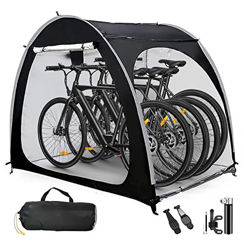 Pop Up Bike Storage Tent Waterproof Heavy Duty Bike Cover Shed,HXM,Pop Up Bike Storage Tent Waterproof Heavy Duty Bike Cover Shed