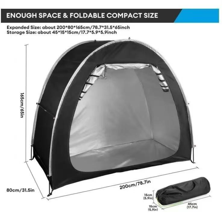 Pop Up Bike Storage Tent Waterproof Heavy Duty Bike Cover Shed,HXM,Pop Up Bike Storage Tent Waterproof Heavy Duty Bike Cover Shed