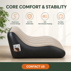 Anti-leakag Portable Flocked PVC Camping Inflatable Sofa,HXM,Anti-leakag Portable Flocked PVC Camping Inflatable Sofa