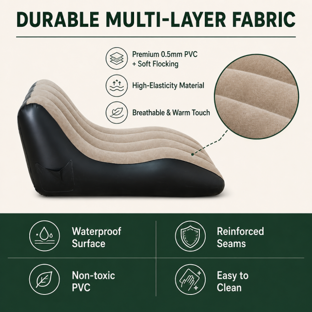 Anti-leakag Portable Flocked PVC Camping Inflatable Sofa,HXM,Anti-leakag Portable Flocked PVC Camping Inflatable Sofa