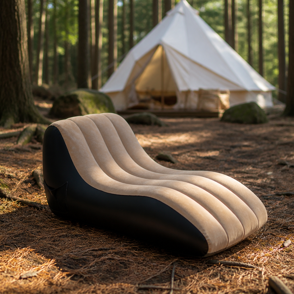 Anti-leakag Portable Flocked PVC Camping Inflatable Sofa,HXM,Anti-leakag Portable Flocked PVC Camping Inflatable Sofa