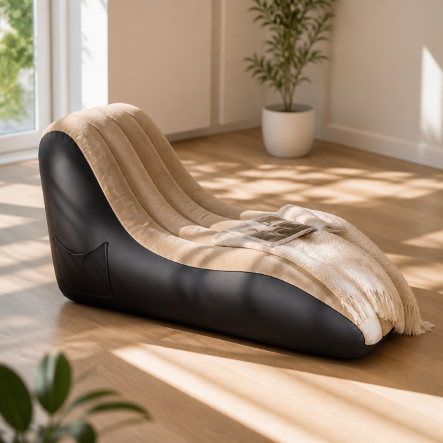 Anti-leakag Portable Flocked PVC Camping Inflatable Sofa,HXM,Anti-leakag Portable Flocked PVC Camping Inflatable Sofa