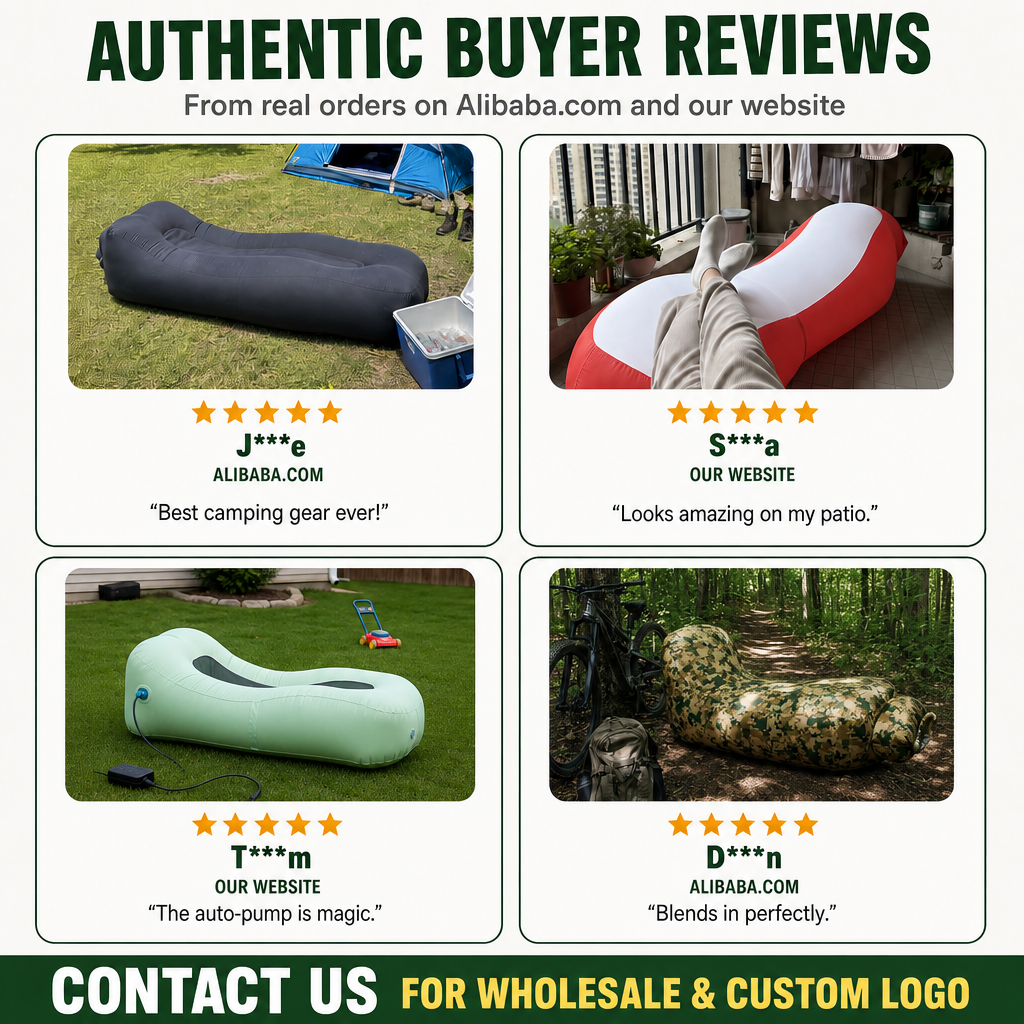 Built-in Pump Auto Inflatable Camping Sofa, One-Click Inflation for Beach & Backyard,HXM,Built-in Pump Auto Inflatable Camping Sofa, One-Click Inflation for Beach & Backyard