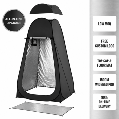 Pop Up Shower Tent 2 Person with Removable Floor & Ventilation Window | Privacy Outdoor Camping Bathroom Tent for Beach Hiking,HXM,Pop Up Shower Tent 2 Person with Removable Floor & Ventilation Window | Privacy Outdoor Camping Bathroom Tent for Beach Hiking