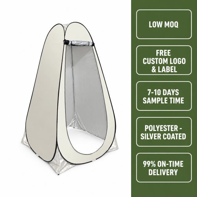 Camping Shower Tent with Floor UV Protection Silver Coated Privacy Shelter | Quick Setup Portable Bathing Tent for RV Beach,HXM,Camping Shower Tent with Floor UV Protection Silver Coated Privacy Shelter | Quick Setup Portable Bathing Tent for RV Beach
