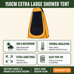 Privacy Changing Tent Pop Up Portable Toilet Tent with Carry Bag | Outdoor Dressing Room Shelter for Beach Camping Festival,HXM,Privacy Changing Tent Pop Up Portable Toilet Tent with Carry Bag | Outdoor Dressing Room Shelter for Beach Camping Festival